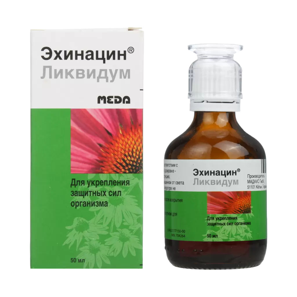 

Эхинацин Ликвидум, раствор, 50 мл