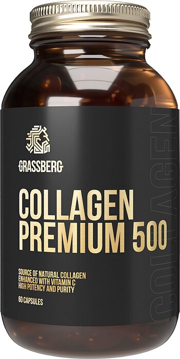Grassberg Коллаген Премиум 500 мг капс 60 шт