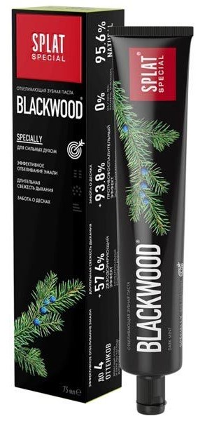 

Сплат Special Black wood, зубная паста 75 мл, 1 шт.