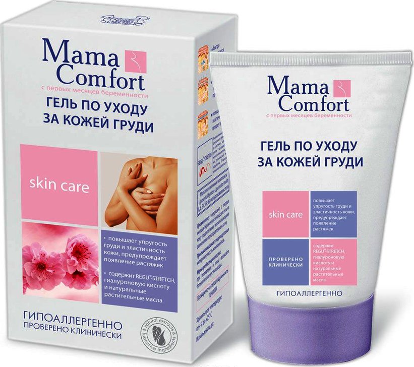 Mama Comfort,  гель по уходу за кожей груди 100 мл