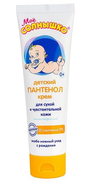 

Мое солнышко крем детский Пантенол 100 мл
