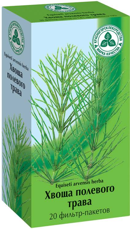 Хвоща полевого трава, пакетики 1.5 г, 20 шт. хвоща полевого трава здоровье ф п 1 5г 20