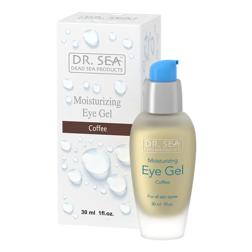 Dr. Sea, Гель для глаз увлажняющий с кофеином, 30 мл mesomatrix антикуперозный контактный гель от темных кругов под глазами capillar protect 150 0