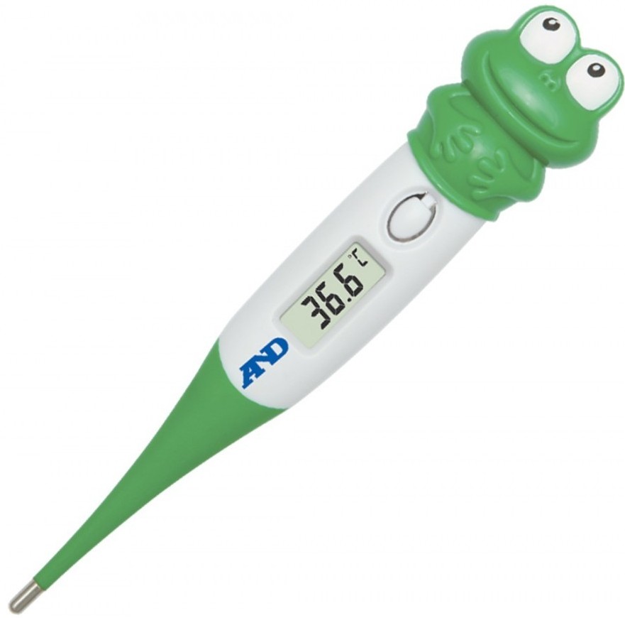 Термометр AND DT-624 электронный (держатель-лягушка) термометр некстемп клинический безртутный 3