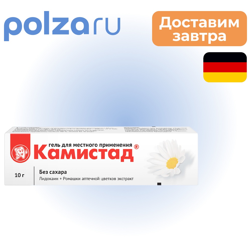 

Камистад, гель 10 г, 1 шт.