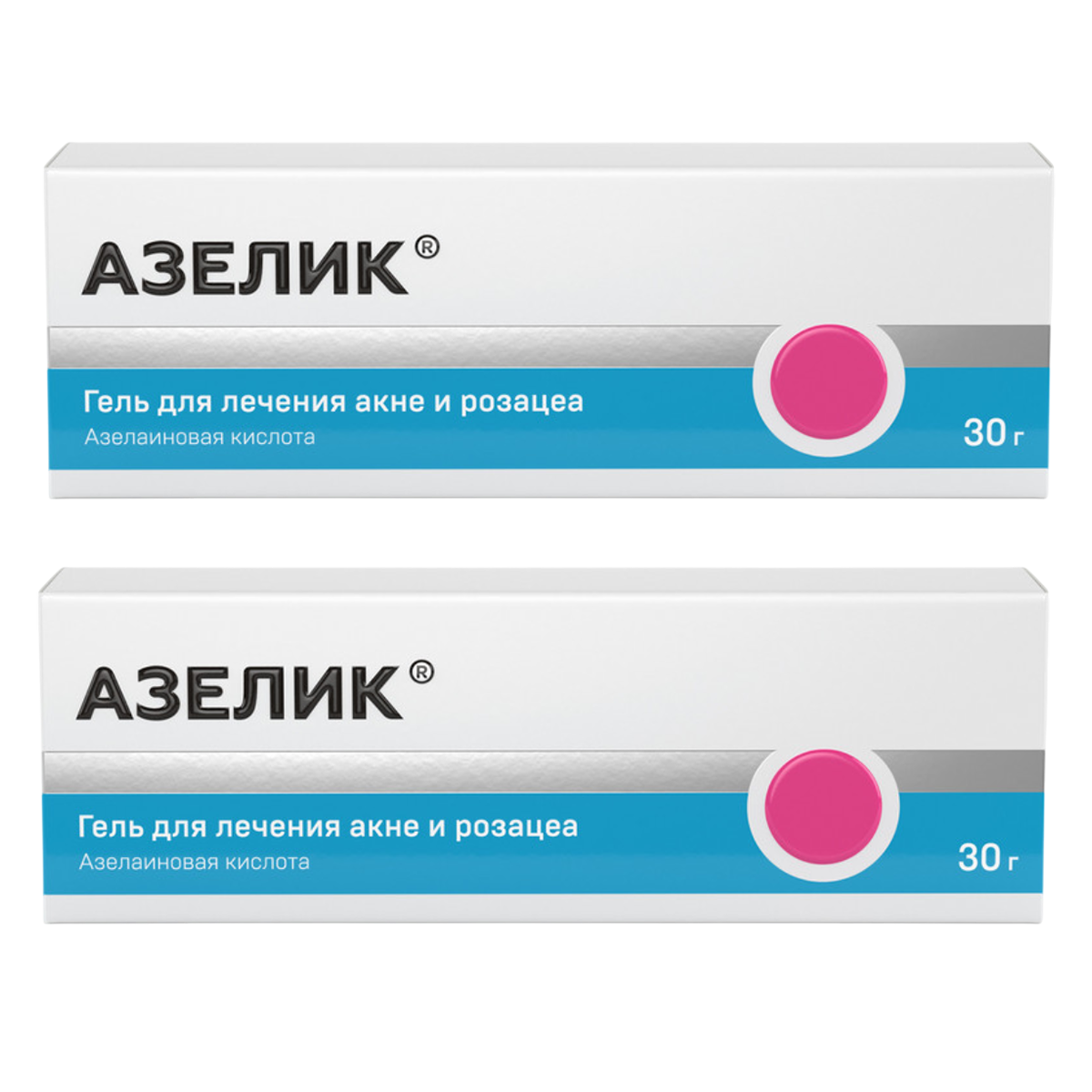 

Набор 2уп Азелик гель 15% 30г