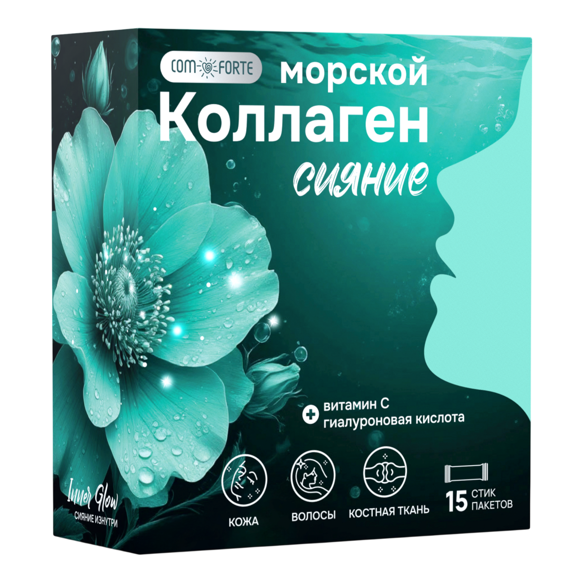 Коллаген морской ComForte стики, 15 шт.