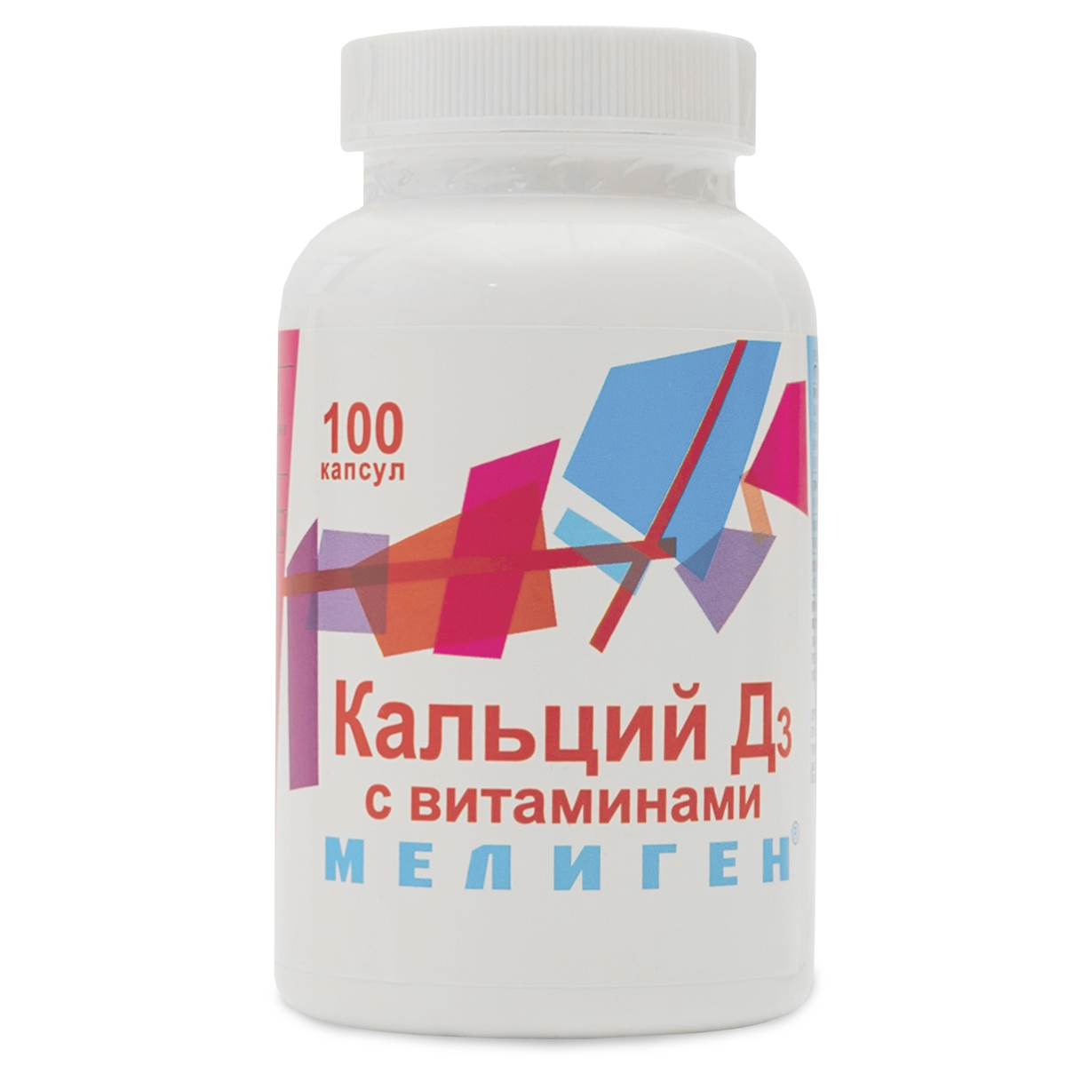 Кальций Д3 с витаминами Мелиген капсулы 100 шт 215₽