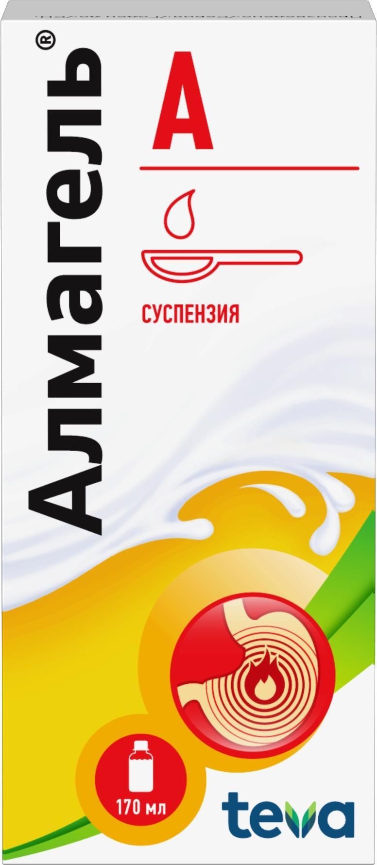 

Алмагель А, суспензия 170 мл