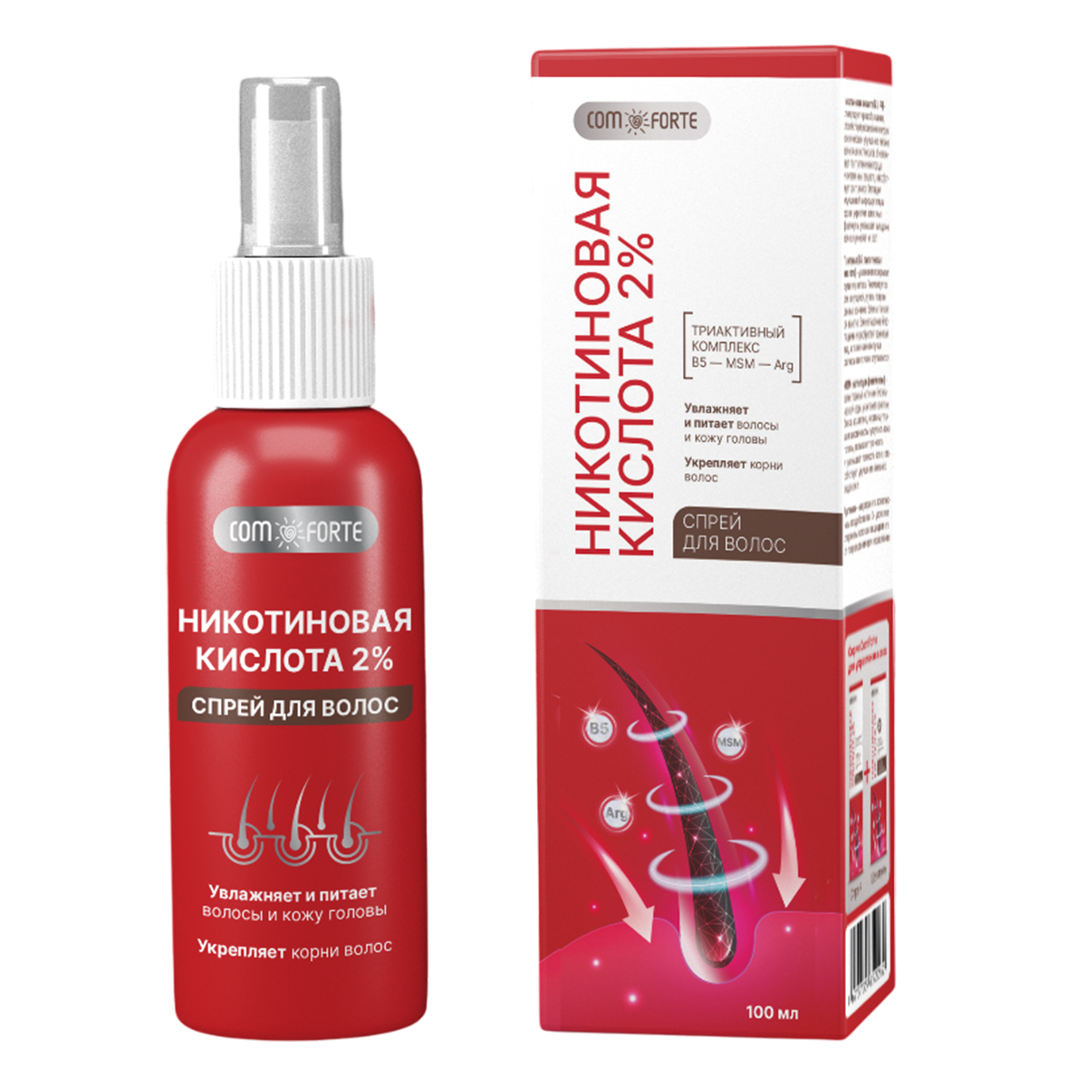 

Никотиновая кислота ComForte, спрей, 2%