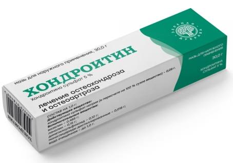

Хондроитин, мазь 5%, 30 г