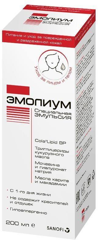 

Эмолиум, эмульсия специальная, 200 мл