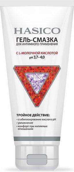 HASICO гель-смазка с L- молочной кислотой ph 3,7-4,0 100 мл
