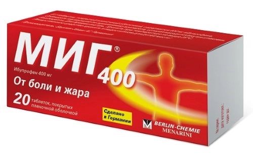 

Миг 400, таблетки 400 мг, 20 шт.