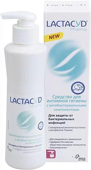 Лактацид Фарма, с антибактериальным компонентом (с тимьяном), 250 мл (арт. 227217)