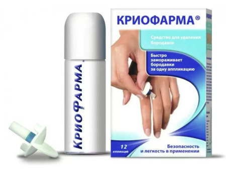 КриоФарма, средство для удаления бородавок, 35 мл купить по цене 1 067 ...