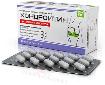 Хондроитин Усиленная формула, капсулы, 60 шт.