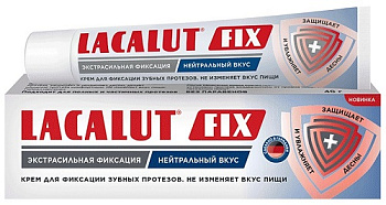 Лакалют Fix крем д/фиксации протезов (нейтральный вкус) 70 г х1 (арт. 230741)