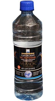Саровский источник, вода минеральная негазированная АКВАЛЮКС, 0.6 л (арт. 223251)