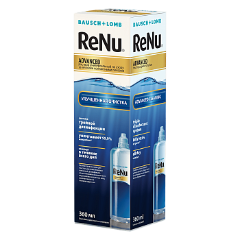 ReNu Advanced, раствор для контактных линз (с контейнером) 360 мл (арт. 291522)