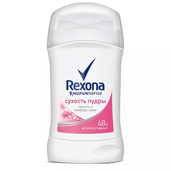 Rexona Антиперспирант-карандаш женский Сухость пудры, 40 мл  (арт. 285527)