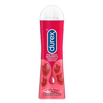 Durex Play Sweet Strawberry, гель-смазка, 100 мл (арт. 230464)