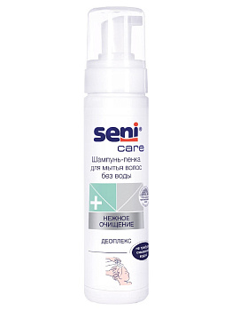 Seni Care, шампунь-пенка для мытья волос без воды 200 мл (арт. 292644)