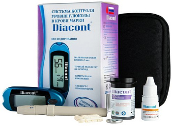 Глюкометр Diacont комплект (арт. 289051)