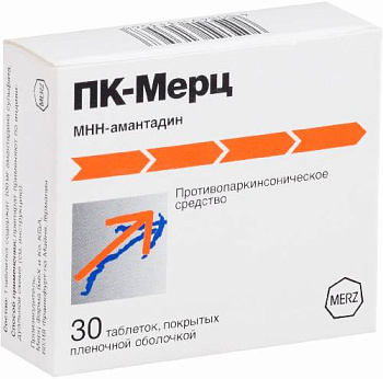 ПК-Мерц, таблетки покрыт. плен. об. 100 мг, 30 шт. (арт. 210163)