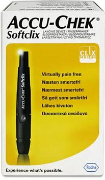 Accucheck Софтликс, ручка для прокалывания пальца (с 25 ланцетами) (арт. 182802)