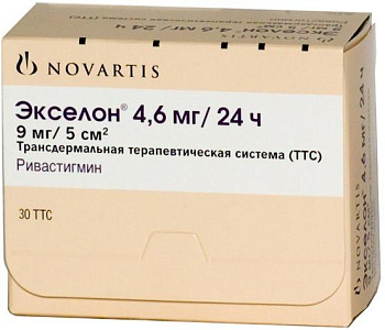 Экселон, трансдермальная терапевтическая система 4.6 мг/сут, 30 шт. (арт. 184454)