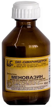 Меновазин, раствор спиртовой, 40 мл (арт. 186922)