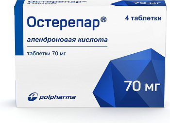 Остерепар, таблетки 70 мг, 4 шт. (арт. 189422)