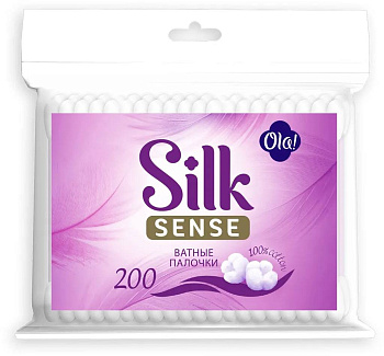 OLA Silk Sense, ватные палочки, 200 шт. (арт. 225467)