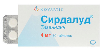 Сирдалуд, таблетки 4 мг, 30 шт. (арт. 172248)