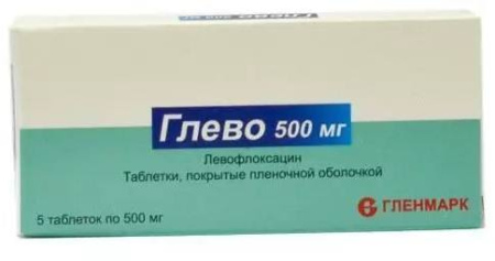 Глево, таблетки покрыт. плен. об. 500 мг, 5 шт. (арт. 183347)