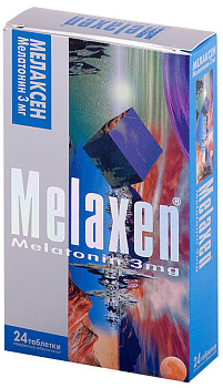 Мелаксен, таблетки 3 мг, 24 шт. (арт. 183854)