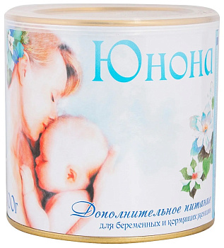 Юнона, смесь для беременных и кормящих женщин 400 г, 1 шт. (арт. 195242)