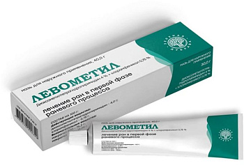 Левометил, мазь, 40 г (арт. 213580)