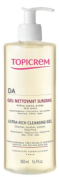 Topicrem АД, гель ультра риш очищающий для атопичной кожи 500 мл, 1 шт. (арт. 197402)