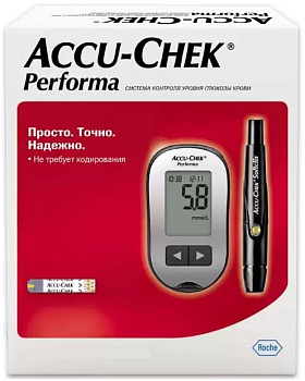Глюкометр Accu-Chek Performa, набор (арт. 197899)