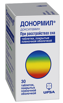 Донормил, таблетки 15 мг, 30 шт. (арт. 199019)