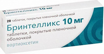 Бринтелликс, таблетки 10 мг, 28 шт. (арт. 200591)