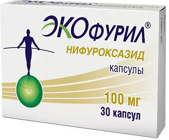 Экофурил, капсулы 100 мг, 30 шт. (арт. 200849)