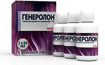 Генеролон, спрей 2%, 60 мл, 3 шт. (арт. 214673)