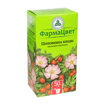 Шиповника плоды низковитаминные, 50 г (арт. 201895)