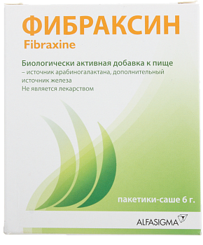 Фибраксин, пакеты-саше 6 г, 15 шт. (арт. 203010)