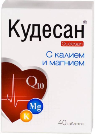 Кудесан Кардио калий и магний, таблетки, 40 шт. купить по цене 507 руб ...