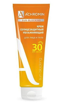 Ахромин, крем солнцезащитный для лица и тела (SPF 30), 250 мл (арт. 227515)