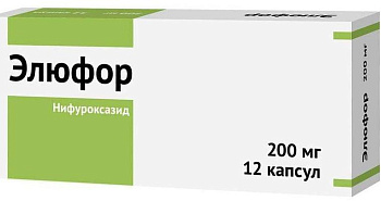Элюфор, капсулы 200 мг, 12 шт. (арт. 220699)